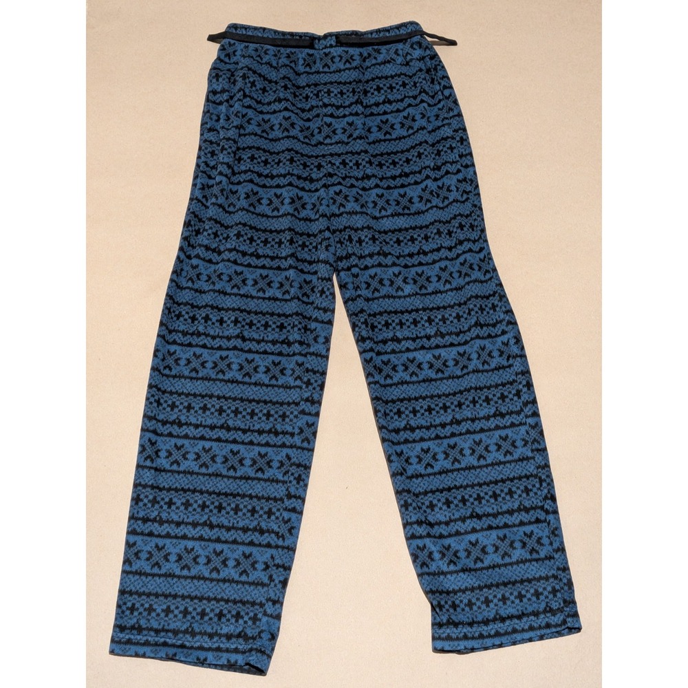 Stafford Sleep Pants Blue & Black  Mens - Small
